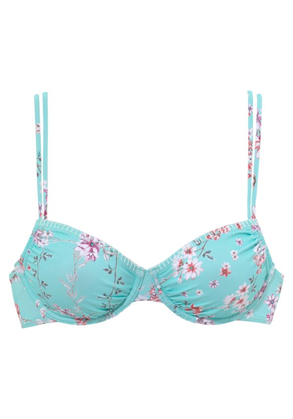 SUNSEEKER Bikini felső 'Ditsy'  világoskék / vegyes színek