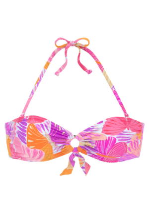 SUNSEEKER Bikini felső  lila / narancs / rózsaszín / fehér-Ár