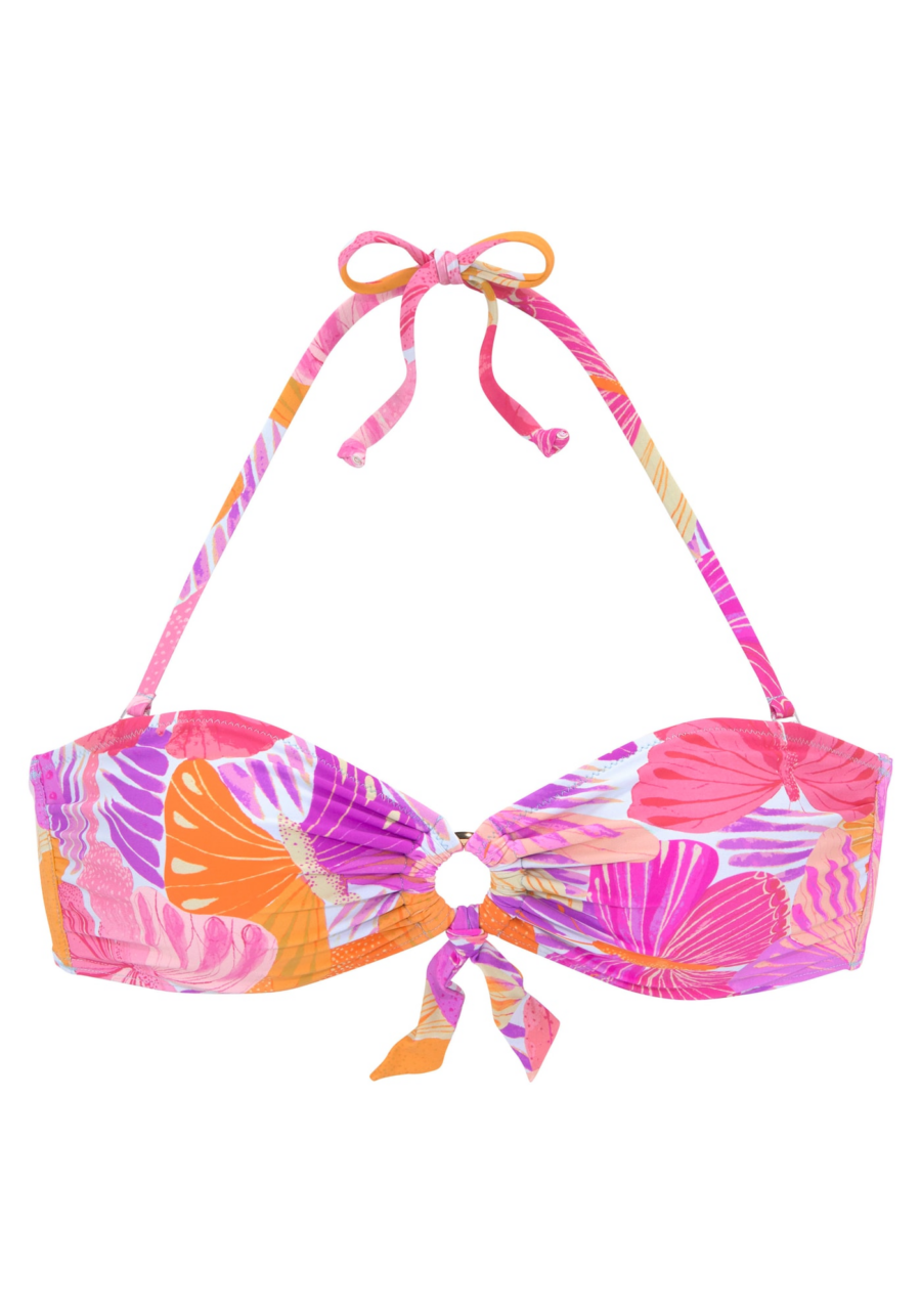 SUNSEEKER Bikini felső  lila / narancs / rózsaszín / fehér-Ár