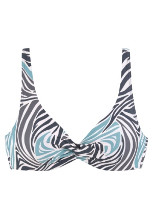 SUNSEEKER Bikini felső  türkiz / fekete / fehér-Hungary