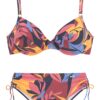 SUNSEEKER Bikini  kék / limone / pitaja / fáradt rózsaszín-hu