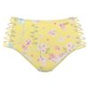 SUNSEEKER Bikini nadrágok 'Ditsy'  sárga / olíva / rózsaszín / fehér