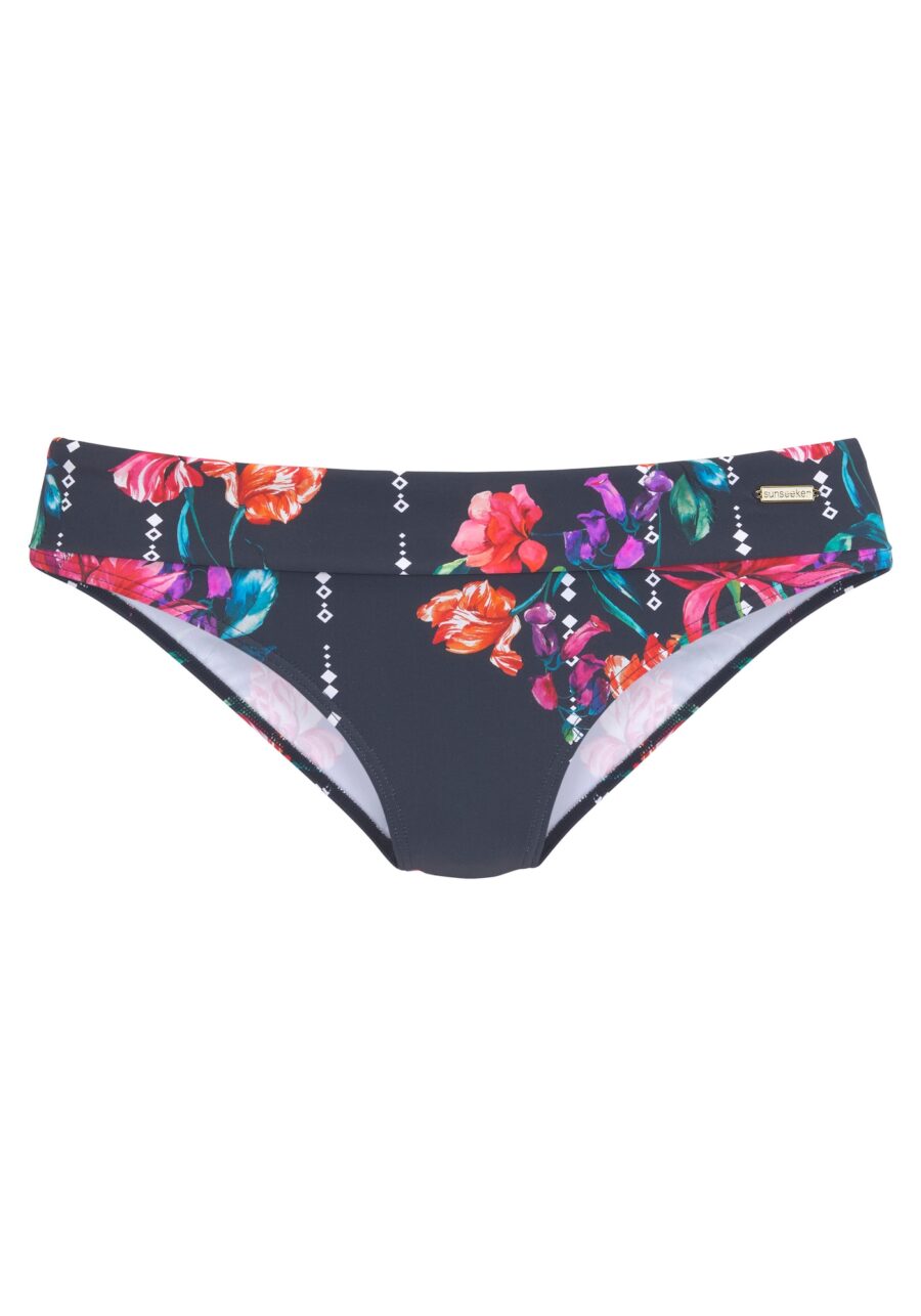 SUNSEEKER Bikini nadrágok  tengerészkék / lila / rózsaszín / piros-hu