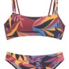 SUNSEEKER Bikini  sötétkék / sötétsárga / kárminvörös / fekete-hu