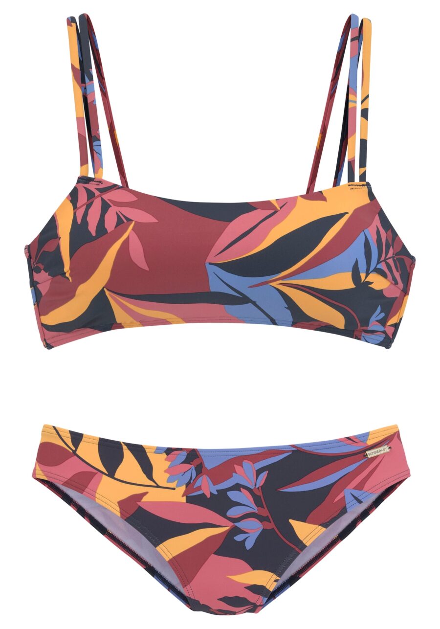 SUNSEEKER Bikini  sötétkék / sötétsárga / kárminvörös / fekete-hu