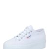 SUPERGA Rövid szárú sportcipők  tengerészkék / rózsaszín / piros / fehér-hu
