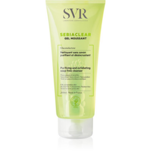 SVR Sebiaclear Gel Moussant tisztító habzó gél zsíros és problémás bőrre 200 ml-Eredeti