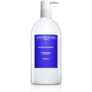 Sachajuan Silver Shampoo sampon szőke hajra semlegesíti a sárgás tónusokat 1000 ml-Ár