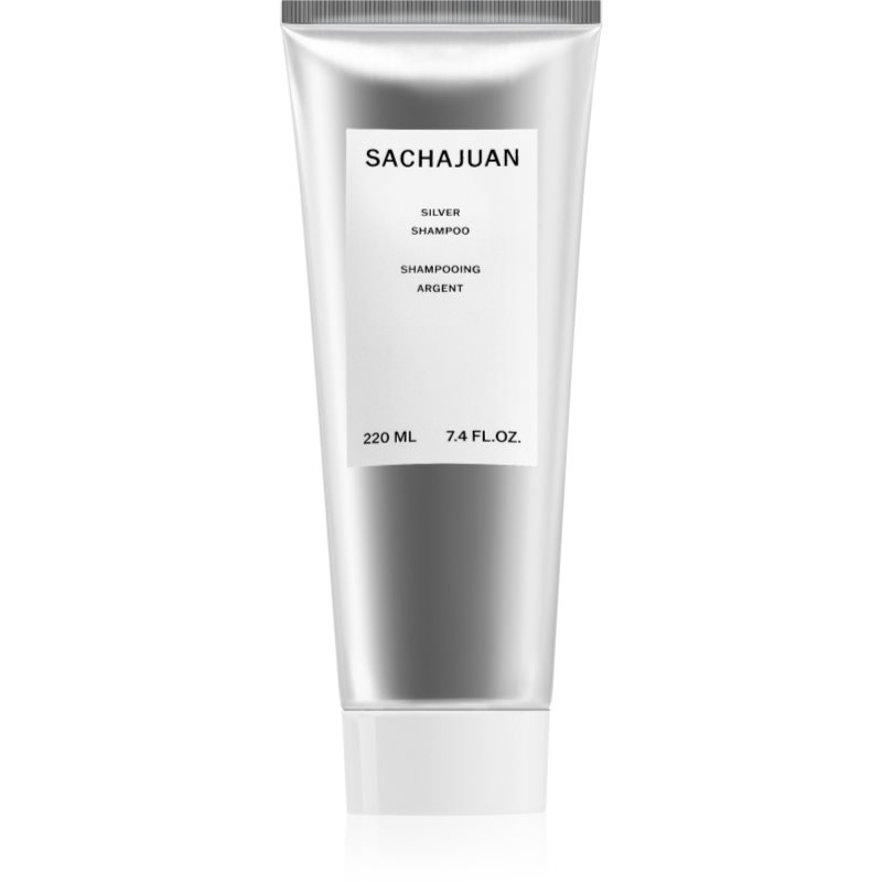 Sachajuan Silver Shampoo sampon szőke hajra semlegesíti a sárgás tónusokat 220 ml-Ár