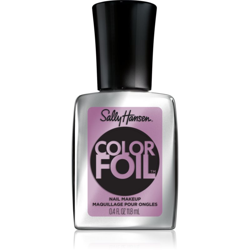 Sally Hansen Color Foil körömlakk tükröződő hatással árnyalat 110 Fuchsia-Ristic 11