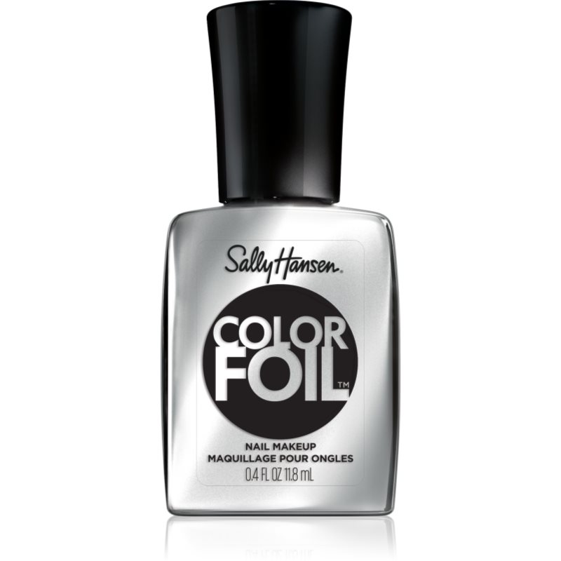 Sally Hansen Color Foil körömlakk tükröződő hatással árnyalat 120 Steel a Kiss 11