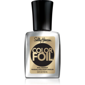 Sally Hansen Color Foil körömlakk tükröződő hatással árnyalat 140 Gold Standard 11