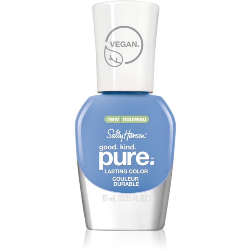 Sally Hansen Good. Kind. Pure. hosszantartó körömlakk feszesítő hatással árnyalat Blue Moonstone 10 ml-Ár