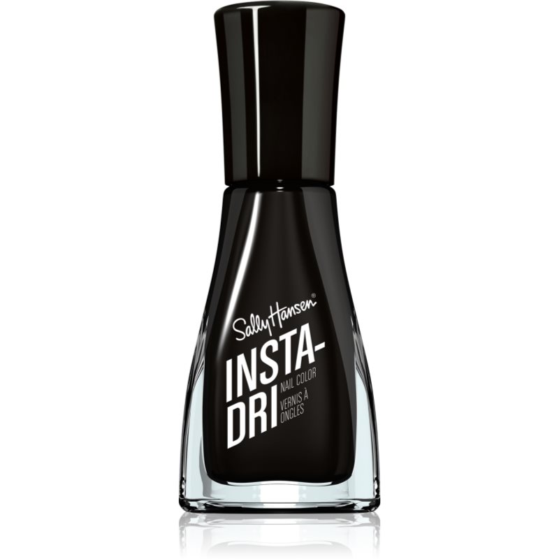 Sally Hansen Insta Dri gyorsan száradó körömlakk árnyalat 573 Black To Black 9