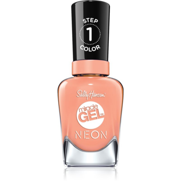 Sally Hansen Miracle Gel™ géles körömlakk UV/LED lámpa használata nélkül árnyalat 051 Peach Please 14