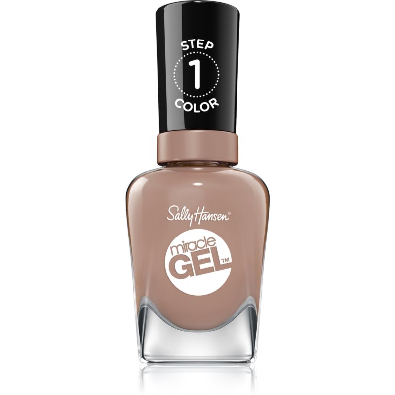 Sally Hansen Miracle Gel™ géles körömlakk UV/LED lámpa használata nélkül árnyalat 212 Mocha Me Crazy 14