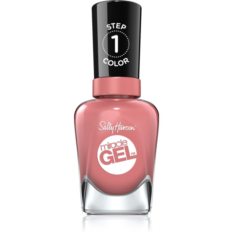 Sally Hansen Miracle Gel™ géles körömlakk UV/LED lámpa használata nélkül árnyalat 244 Mauve-Olous 14