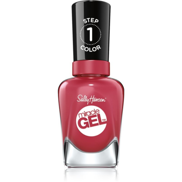 Sally Hansen Miracle Gel™ géles körömlakk UV/LED lámpa használata nélkül árnyalat 256 Proper P-Rose 14