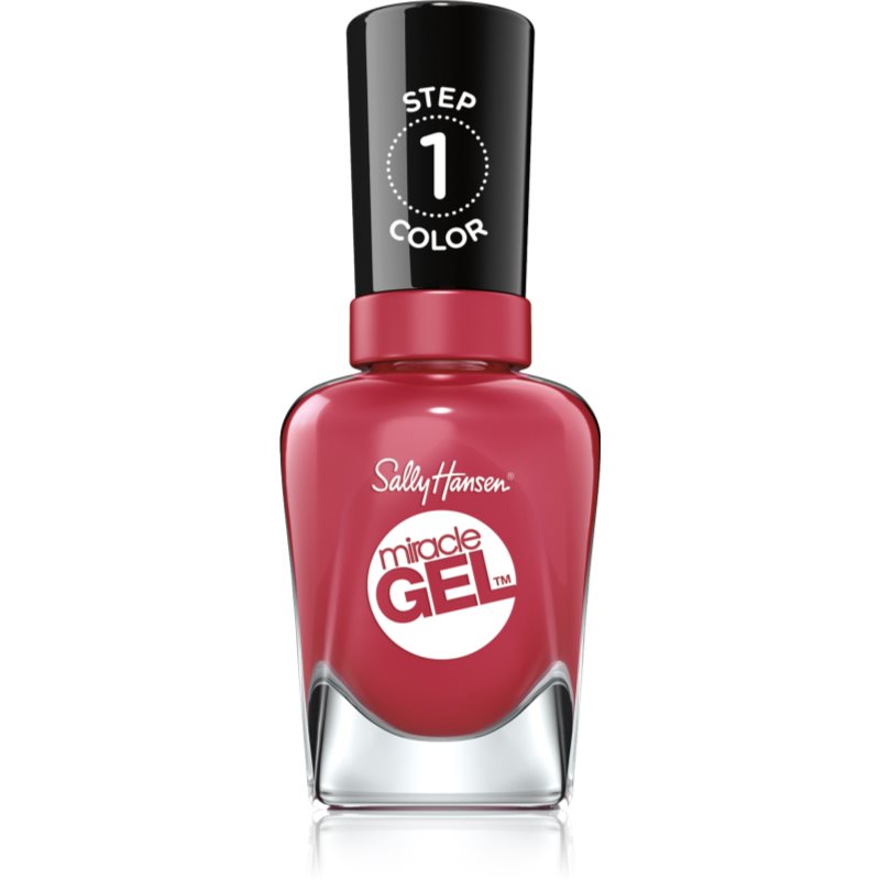 Sally Hansen Miracle Gel™ géles körömlakk UV/LED lámpa használata nélkül árnyalat 256 Proper P-Rose 14