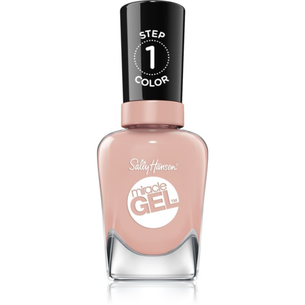 Sally Hansen Miracle Gel™ géles körömlakk UV/LED lámpa használata nélkül árnyalat 363 Peaches & Dream 14