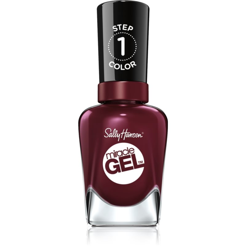 Sally Hansen Miracle Gel™ géles körömlakk UV/LED lámpa használata nélkül árnyalat 480 Wine Stock 14