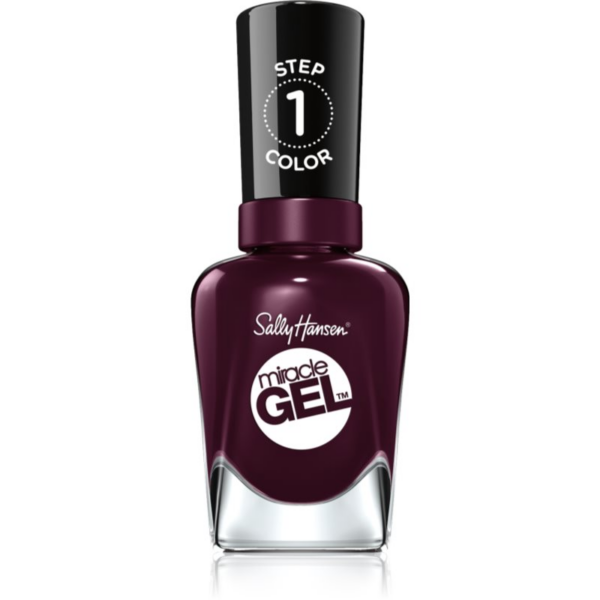 Sally Hansen Miracle Gel™ géles körömlakk UV/LED lámpa használata nélkül árnyalat 492 Cabernet With Bae 14