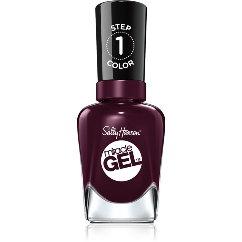 Sally Hansen Miracle Gel™ géles körömlakk UV/LED lámpa használata nélkül árnyalat 492 Cabernet With Bae 14