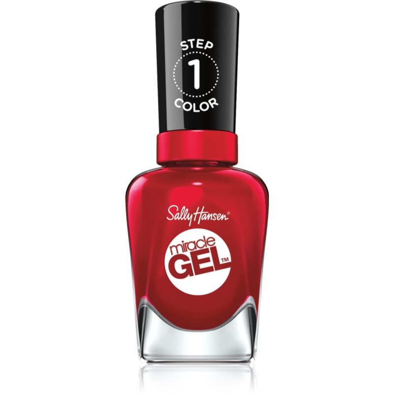 Sally Hansen Miracle Gel™ géles körömlakk UV/LED lámpa használata nélkül árnyalat 680 Rhapsody Red 14
