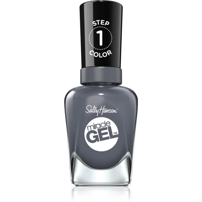 Sally Hansen Miracle Gel™ géles körömlakk UV/LED lámpa használata nélkül árnyalat 809 Slate-R-Girl 14.7 ml-Ár