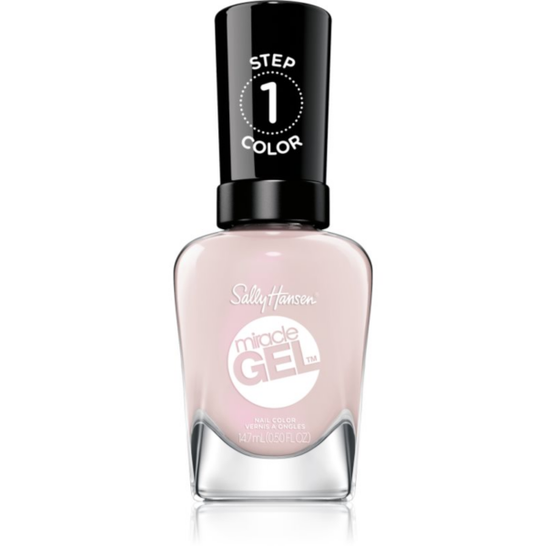 Sally Hansen Miracle Gel™ géles körömlakk UV/LED lámpa használata nélkül árnyalat First Glass 14