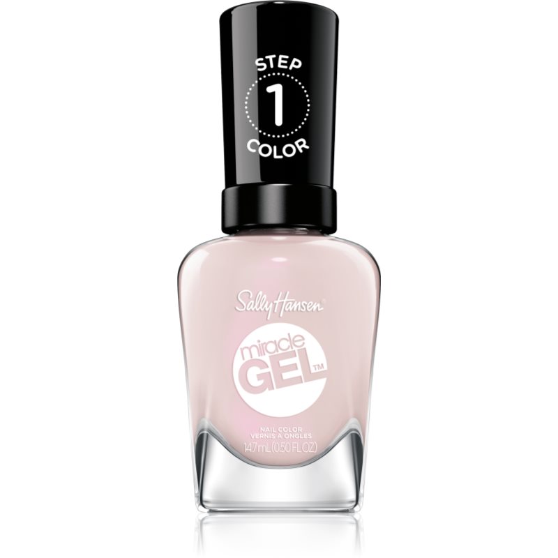 Sally Hansen Miracle Gel™ géles körömlakk UV/LED lámpa használata nélkül árnyalat First Glass 14