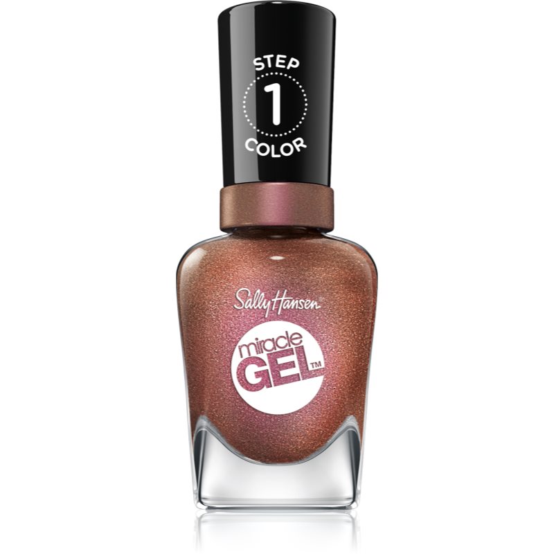 Sally Hansen Miracle Gel™ géles körömlakk UV/LED lámpa használata nélkül árnyalat One Shell Of Party 14