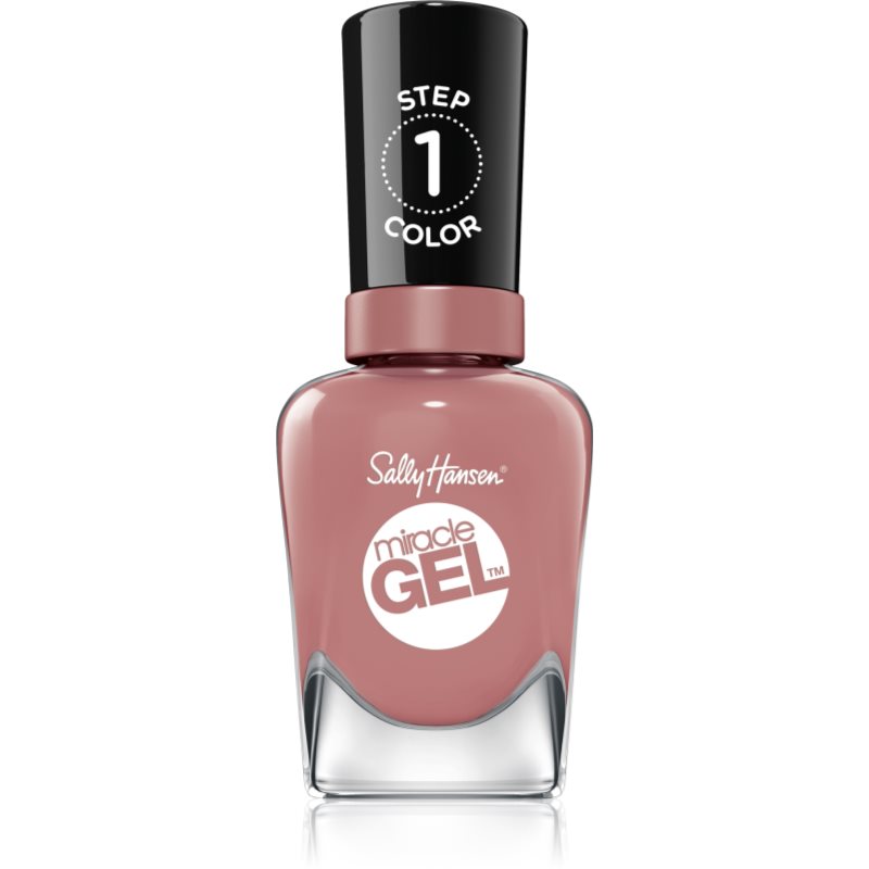 Sally Hansen Miracle Gel™ géles körömlakk UV/LED lámpa használata nélkül árnyalat Rose & Shine 14