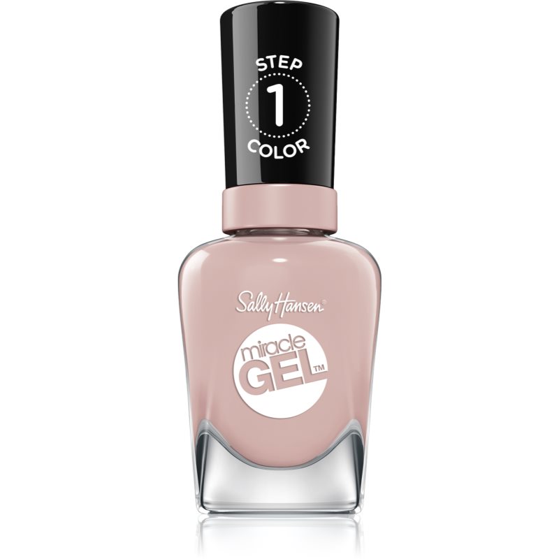 Sally Hansen Miracle Gel™ géles körömlakk UV/LED lámpa használata nélkül árnyalat Shock & Mauve 14