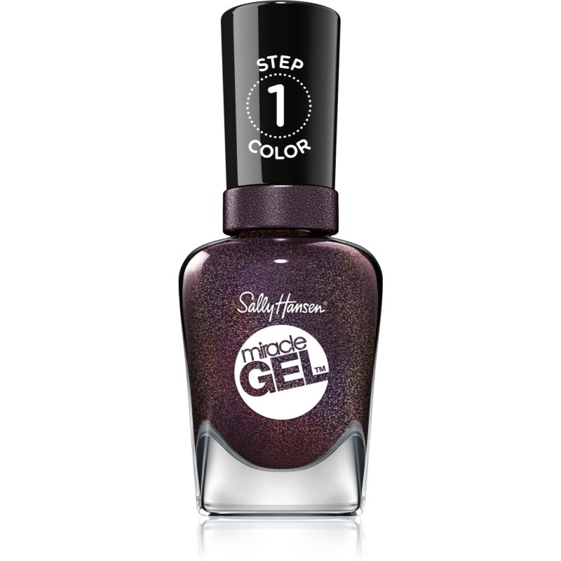 Sally Hansen Miracle Gel™ géles körömlakk UV/LED lámpa használata nélkül árnyalat Starry Night 14