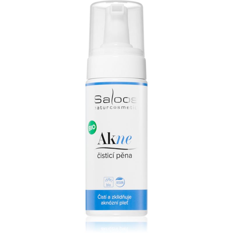 Saloos AcNO mélyisztító hab problémás és pattanásos bőrre 150 ml-Ár