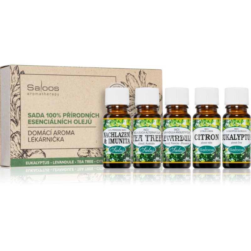 Saloos Aromatherapy Home Aroma Aid Kit szett esszenciális olajokkal-Ár