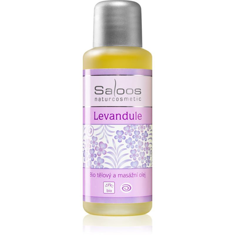 Saloos Bio Body And Massage Oils Lavender test és masszázsolaj 50 ml-Eredeti
