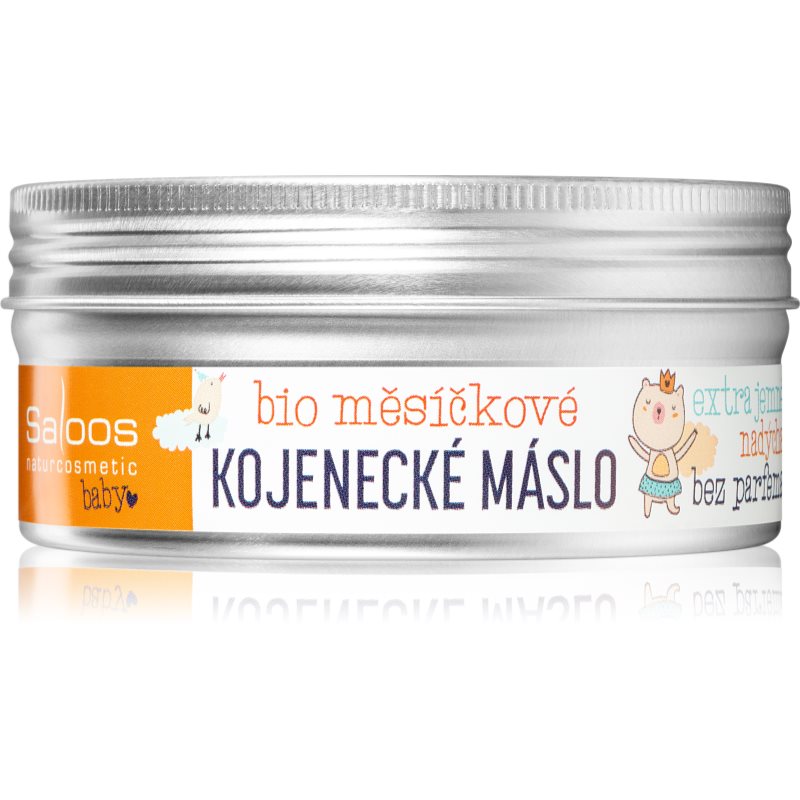 Saloos Bio Butter tápláló vaj a testre gyermekeknek születéstől kezdődően körömvirág 150 ml-Eredeti