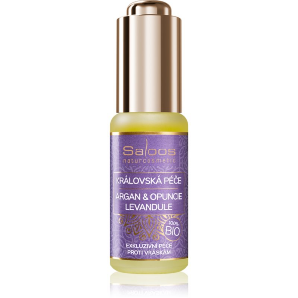 Saloos Bio King's Care Argan & Opuntia & Lavender bio argánolaj levendula illatú 20 ml-Eredeti