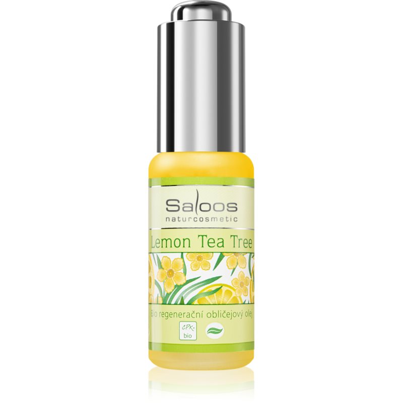 Saloos Bio Skin Oils Lemon Tea Tree regeneráló olaj zsíros és problémás bőrre 20 ml-Eredeti