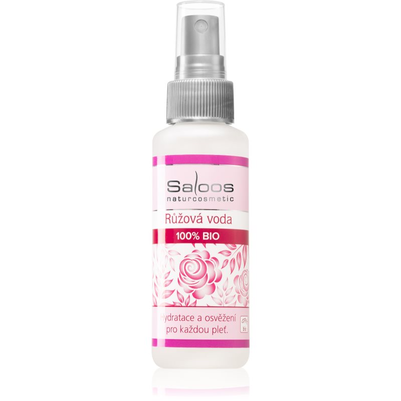 Saloos Floral Water Rose 100% Bio virágos arcvíz frissítő és revitalizáló hatással 50 ml-Ár