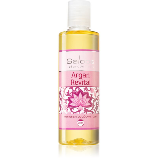 Saloos Make-up Removal Oil Argan Revital tisztító és sminklemosó olaj 200 ml-Ár