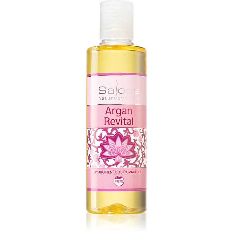 Saloos Make-up Removal Oil Argan Revital tisztító és sminklemosó olaj 200 ml-Ár