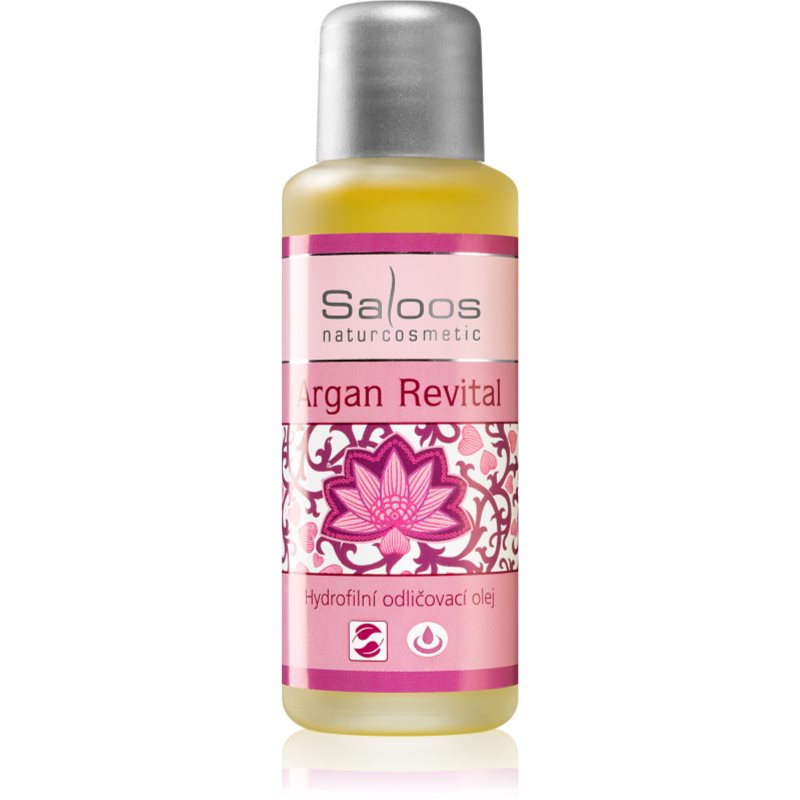 Saloos Make-up Removal Oil Argan Revital tisztító és sminklemosó olaj 50 ml-Eredeti