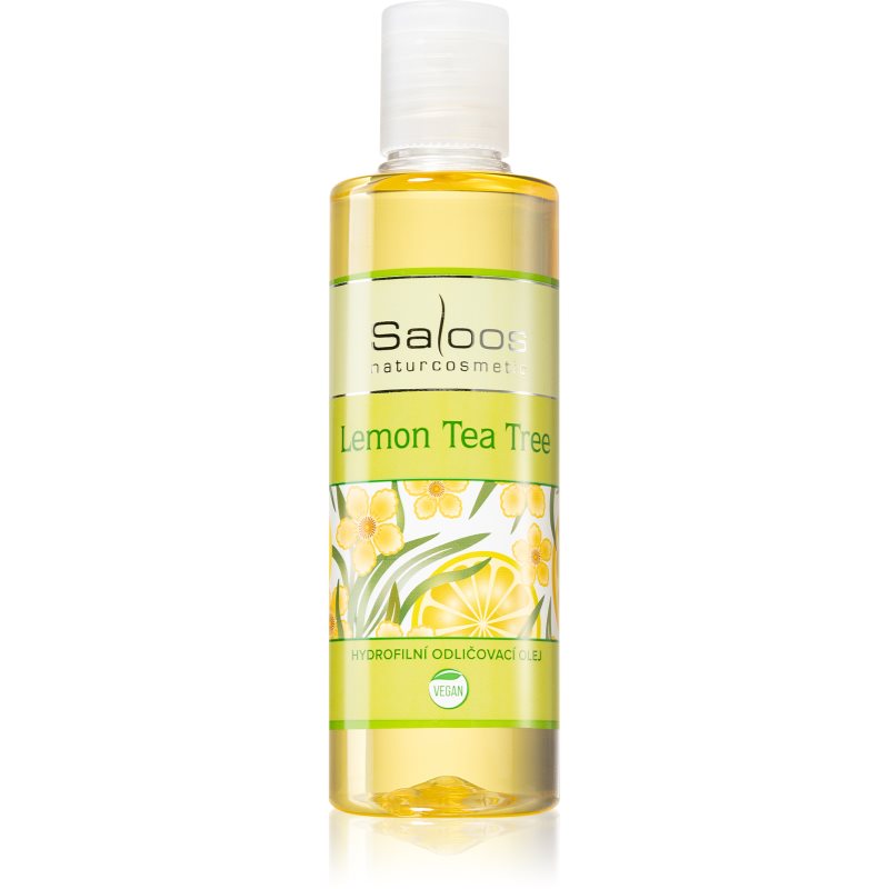 Saloos Make-up Removal Oil Lemon Tea Tree tisztító és sminklemosó olaj 200 ml-Ár