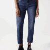 Salsa Jeans True Blue Women's Cropped Slim Fit Jeans - Ladies