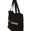 Samsøe Samsøe Shopper táska 'Frinka'  fekete / fehér-Hungary
