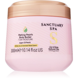 Sanctuary Spa Lily & Rose intenzív hidratáló testvaj 300 ml-ár