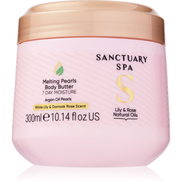 Sanctuary Spa Lily & Rose intenzív hidratáló testvaj 300 ml-ár